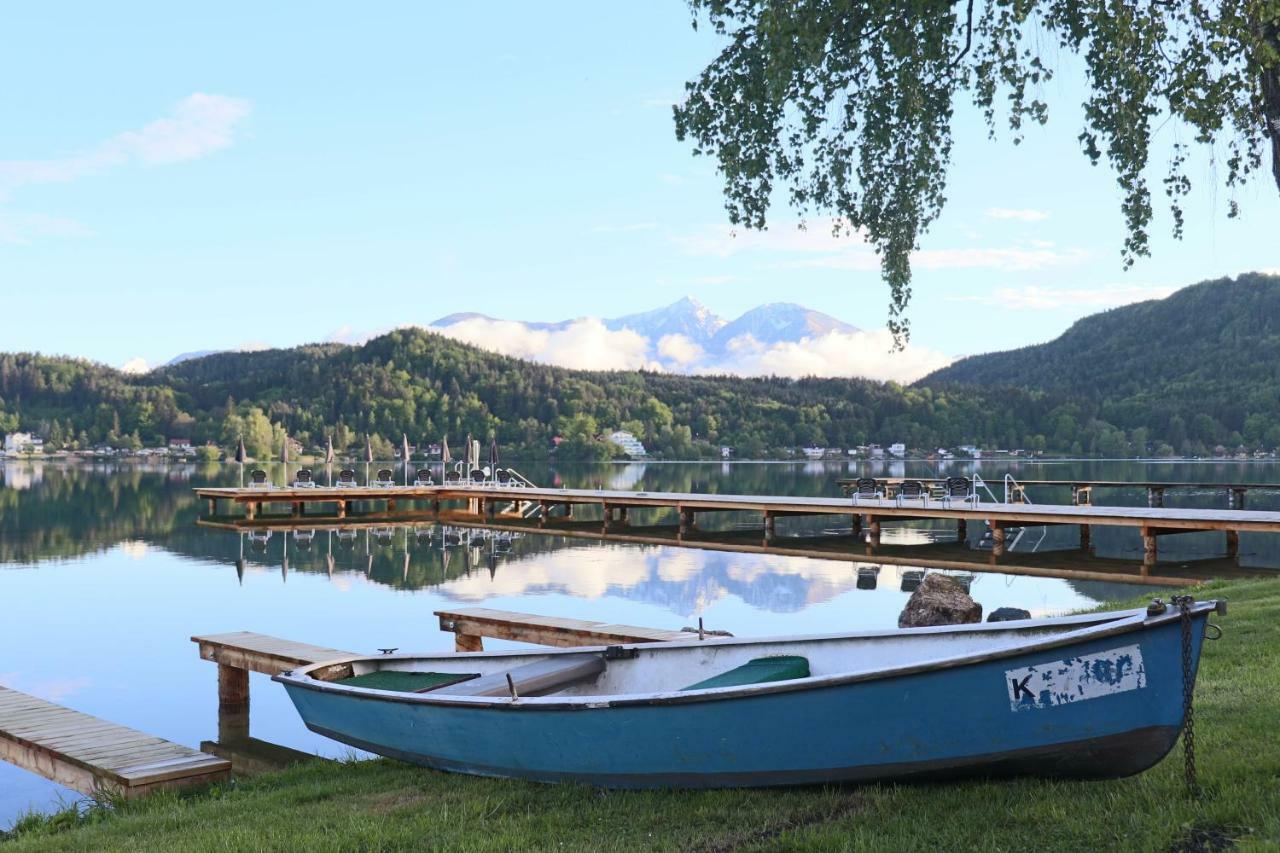 Strandhotel Orchidee Sankt Kanzian am Klopeiner See Exteriér fotografie